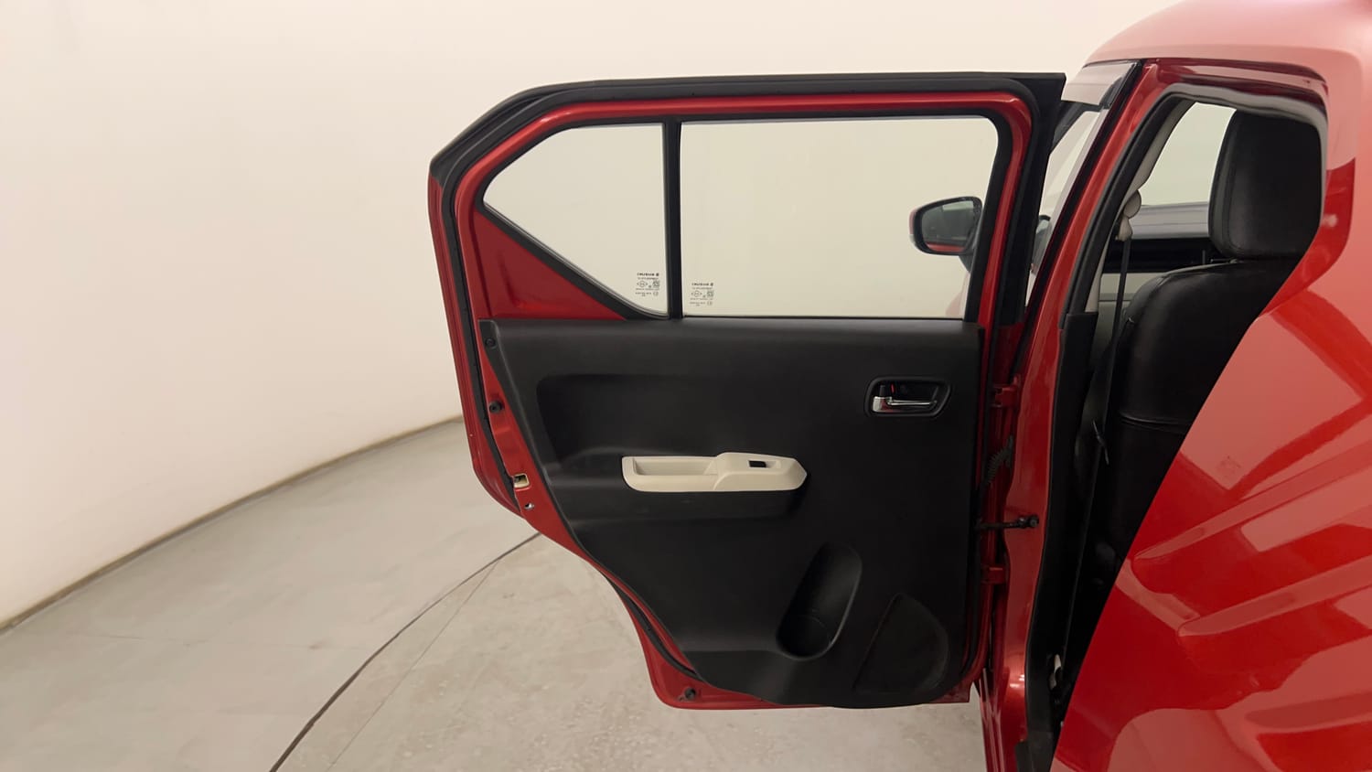 Used 2017 Maruti Suzuki Ignis Delta 1.2 AMT Petrol Automatic interior LEFT REAR DOOR OPEN VIEW