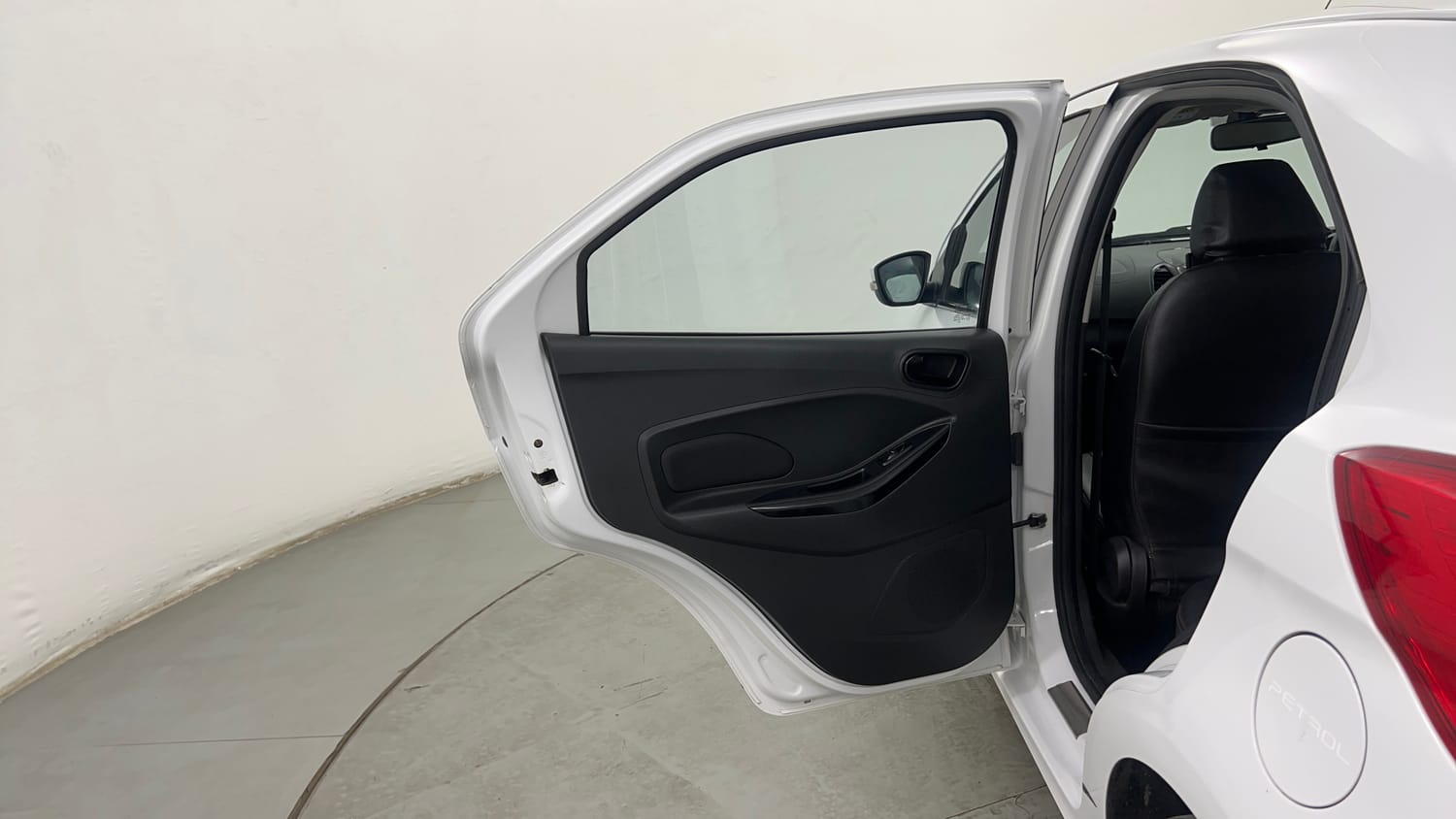 Used 2019 Ford Figo Titanium 1.2 Ti-VCT MT Petrol Manual interior LEFT REAR DOOR OPEN VIEW