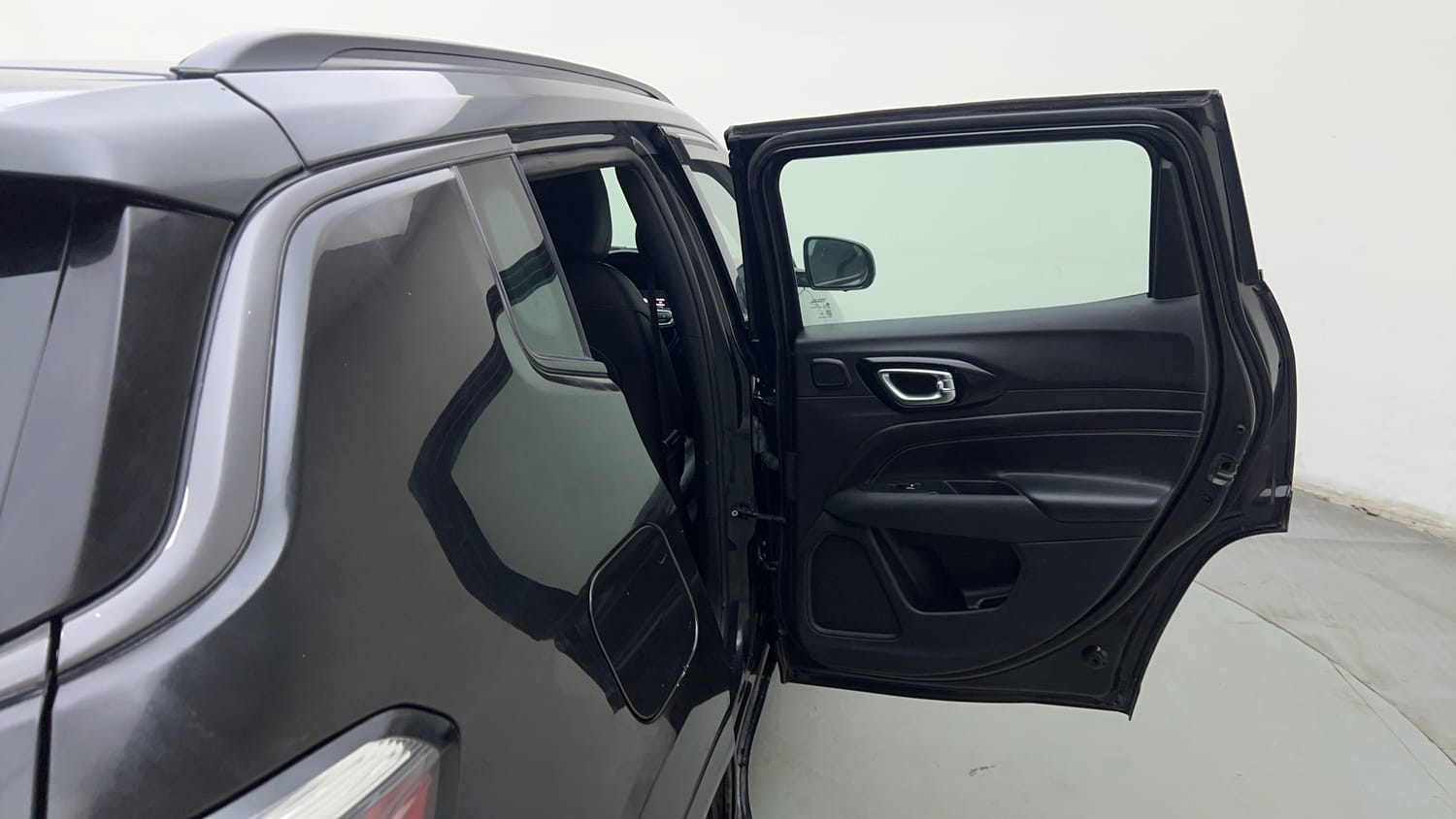 Used 2021 Jeep Compass Model S (O) Diesel 4x4 AT Diesel Automatic interior RIGHT REAR DOOR OPEN VIEW