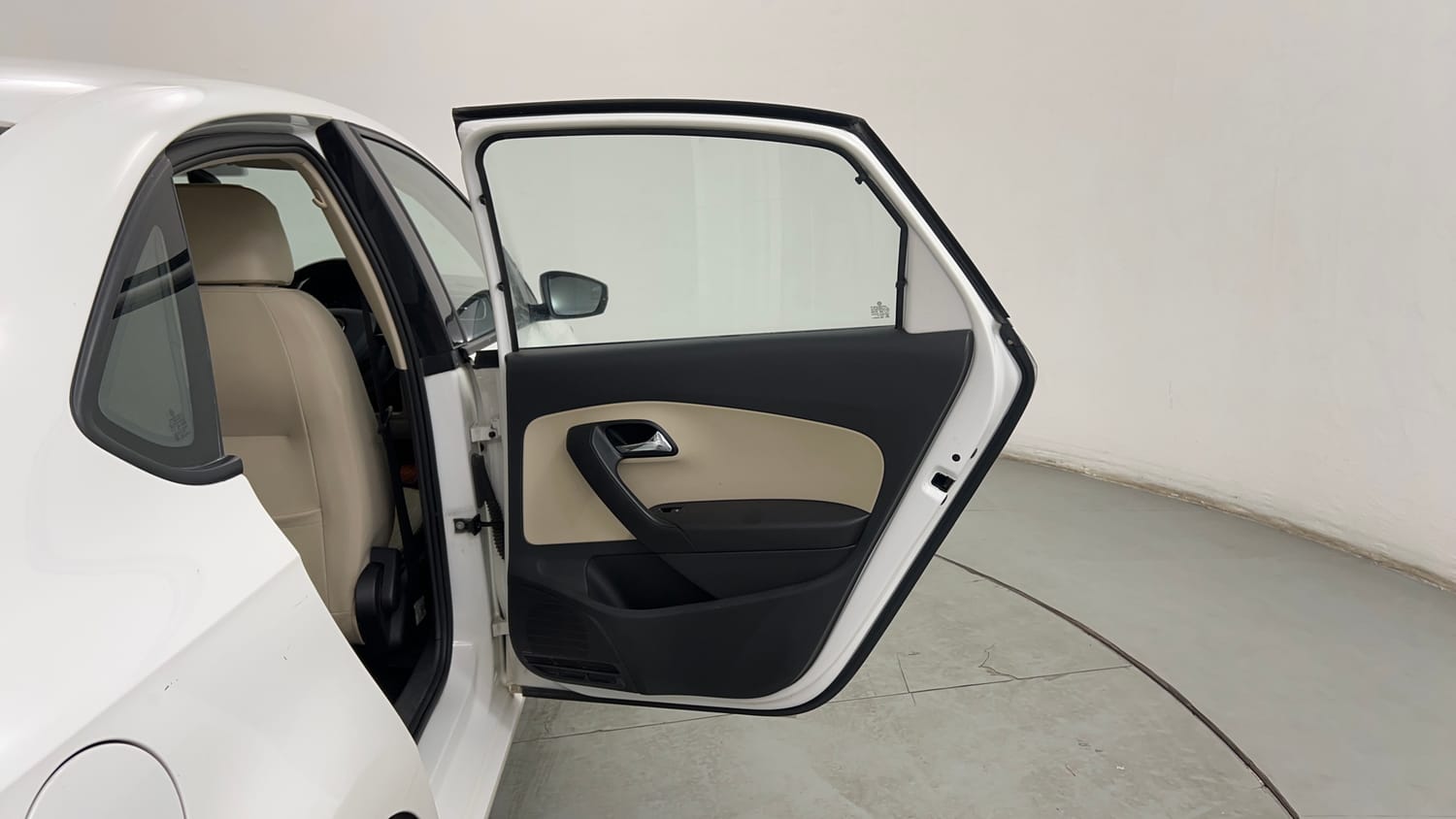 Used 2018 Skoda Rapid Style 1.6 MPI Petrol Manual interior RIGHT REAR DOOR OPEN VIEW