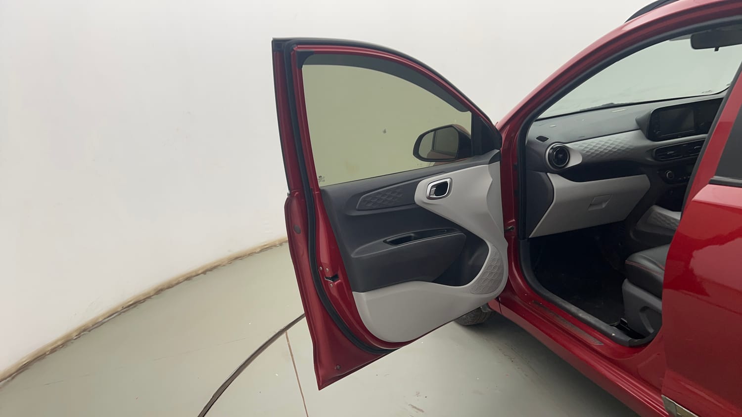 Used 2022 Hyundai Grand i10 Nios Sportz AMT 1.2 Kappa VTVT Petrol Automatic interior LEFT FRONT DOOR OPEN VIEW