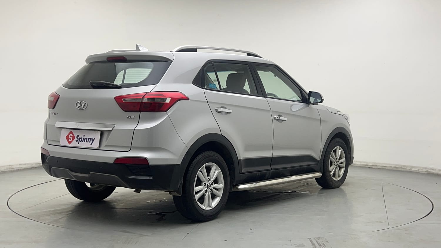 Used 2015 Hyundai Creta 1.6 SX Plus Petrol Petrol Manual exterior RIGHT REAR CORNER VIEW