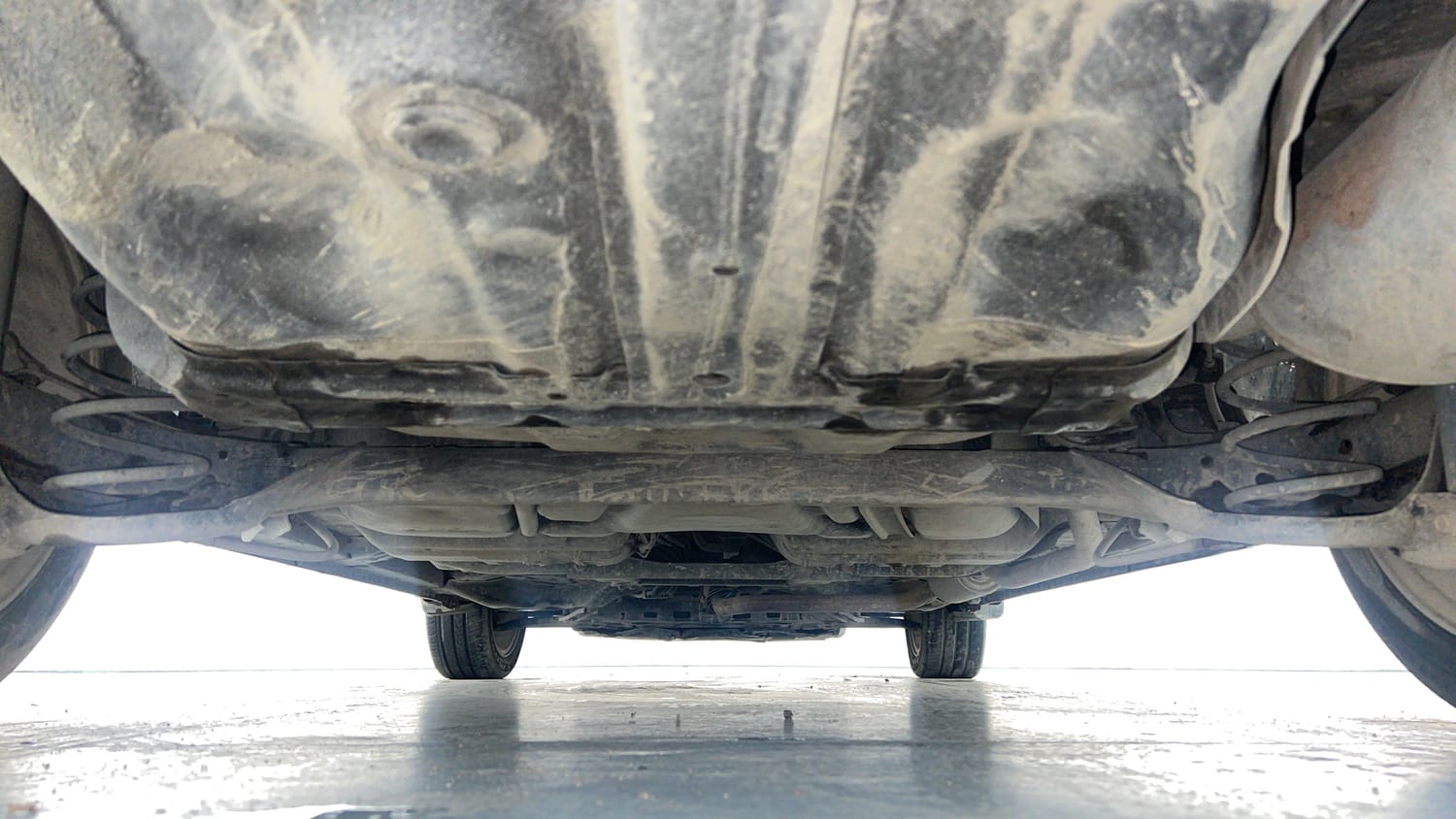 Used 2022 Honda City ZX Petrol Petrol Manual extra REAR UNDERBODY VIEW (TAKEN FROM REAR)