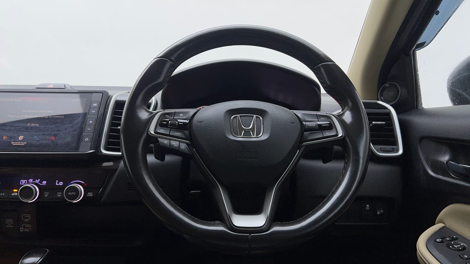Used 2022 Honda City ZX CVT Petrol Petrol Automatic interior STEERING VIEW