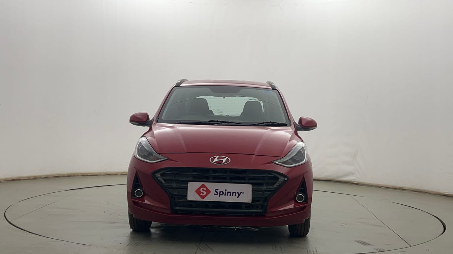 Used 2022 Hyundai Grand i10 Nios Sportz AMT 1.2 Kappa VTVT Petrol Automatic exterior FRONT VIEW