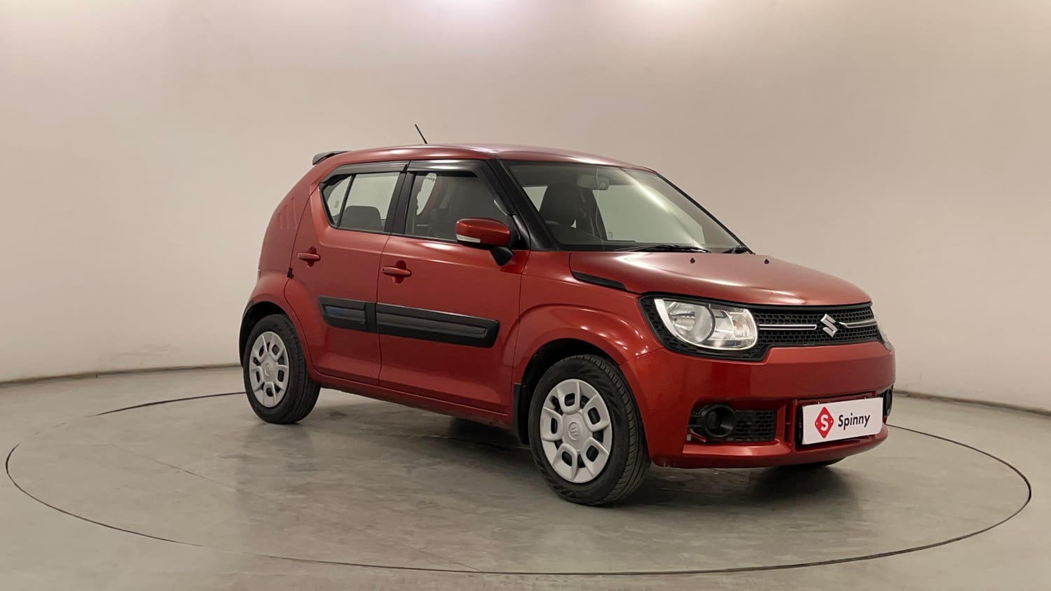 Used 2017 Maruti Suzuki Ignis Delta 1.2 AMT Petrol Automatic exterior RIGHT FRONT CORNER VIEW