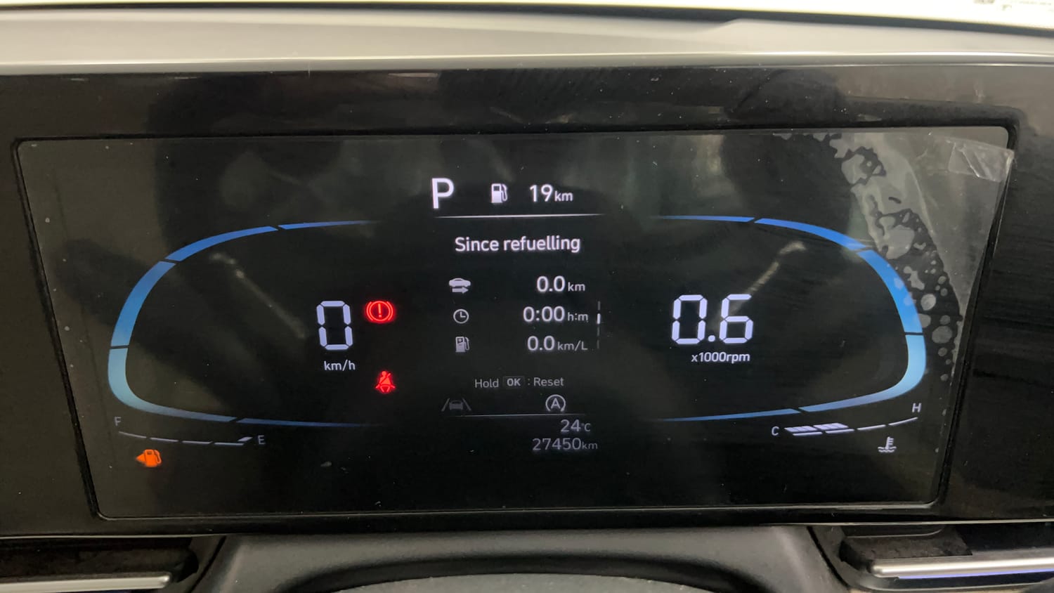 Used 2023 Hyundai Verna SX (O) 1.5 Petrol IVT Petrol Automatic interior CLUSTERMETER VIEW