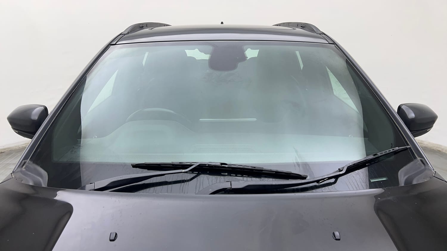Used 2021 Jeep Compass Model S (O) Diesel 4x4 AT Diesel Automatic exterior FRONT WINDSHIELD VIEW