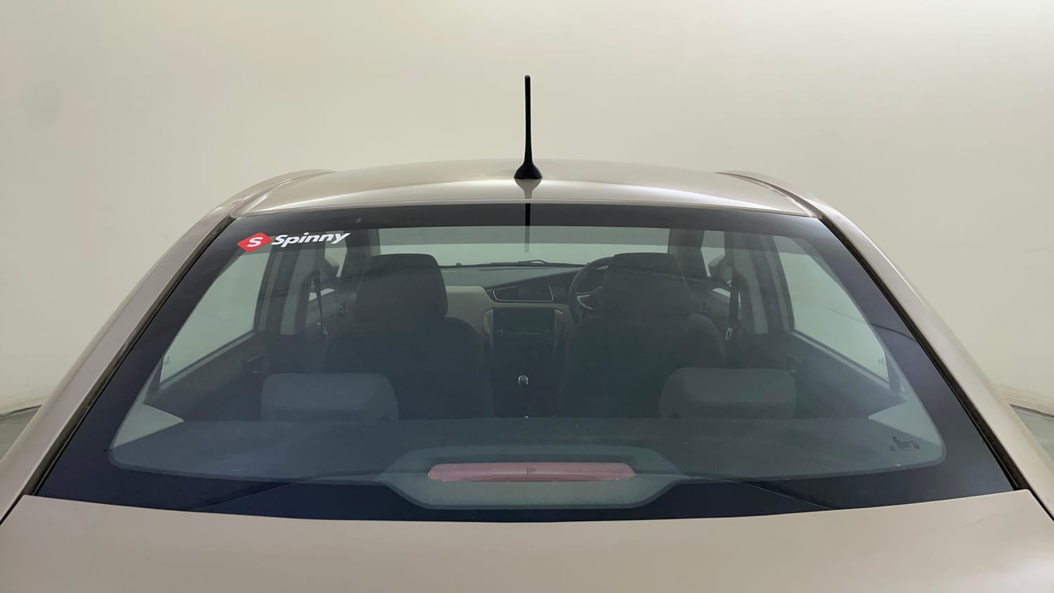 Used 2015 Tata Zest XM Petrol Petrol Manual exterior BACK WINDSHIELD VIEW