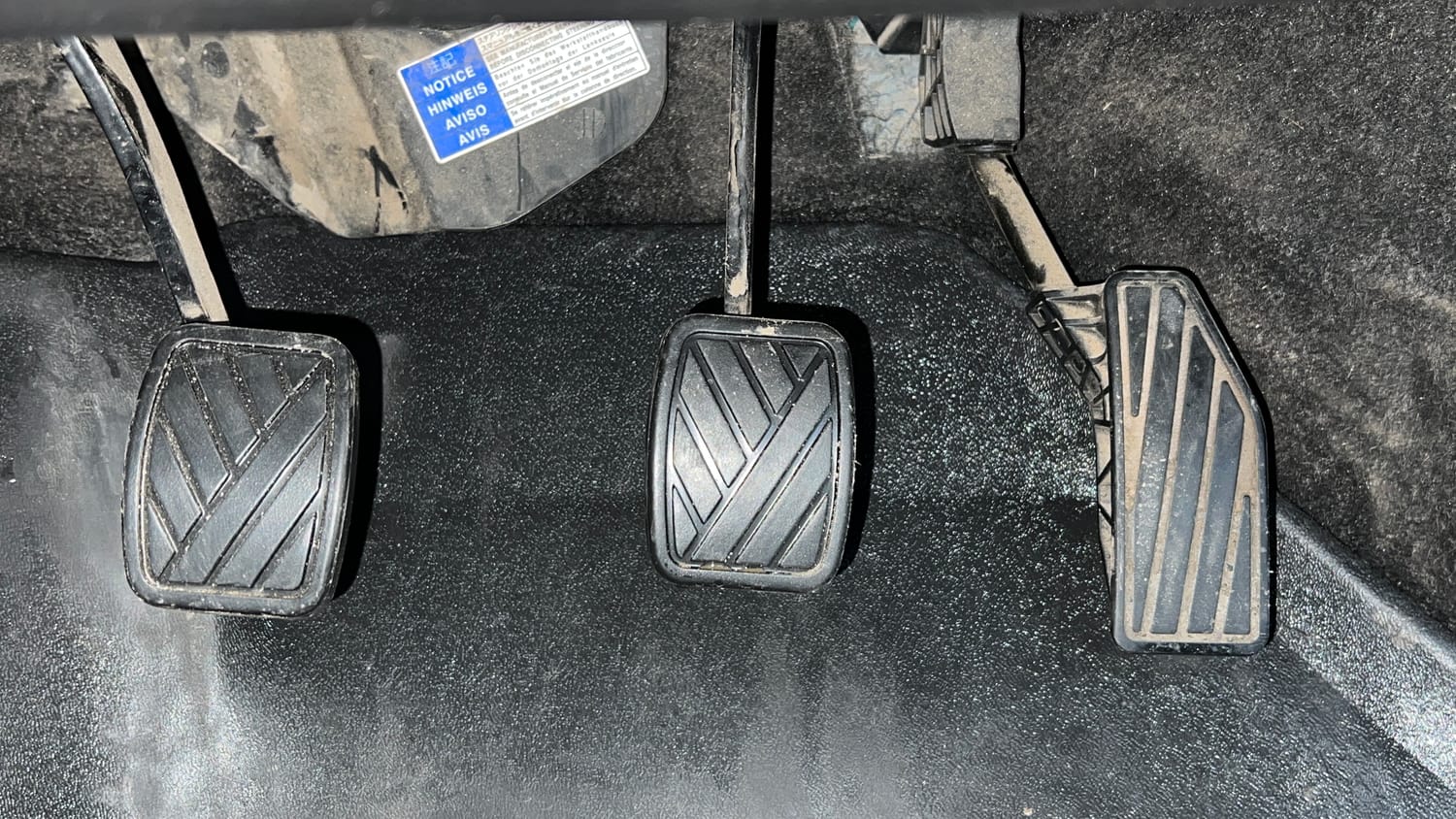 Used 2021 Maruti Suzuki Baleno Delta Petrol+CNG (Outside Fitted) Cng Manual interior PEDALS VIEW