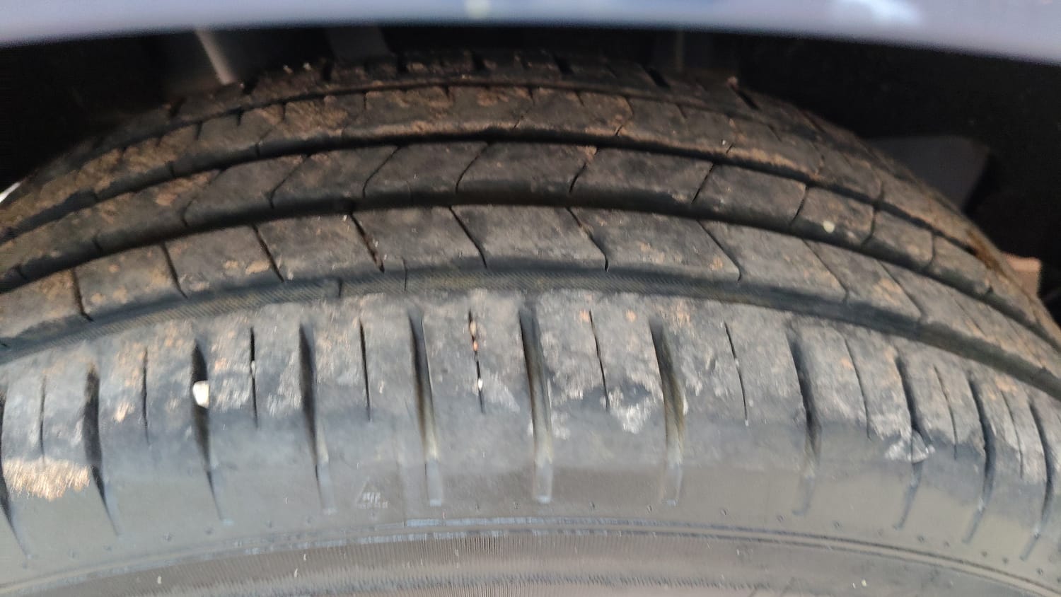 Used 2020 Maruti Suzuki Baleno Alpha Automatic Petrol Automatic tyres RIGHT REAR TYRE TREAD VIEW
