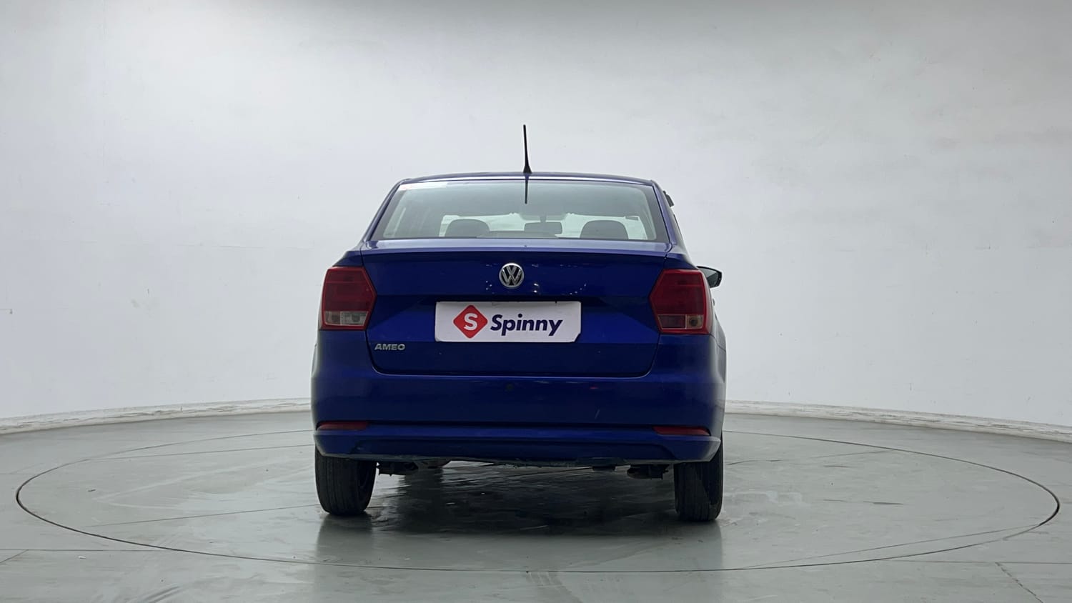 Used 2019 Volkswagen Ameo Trendline 1.0L (P) Petrol Manual exterior BACK VIEW