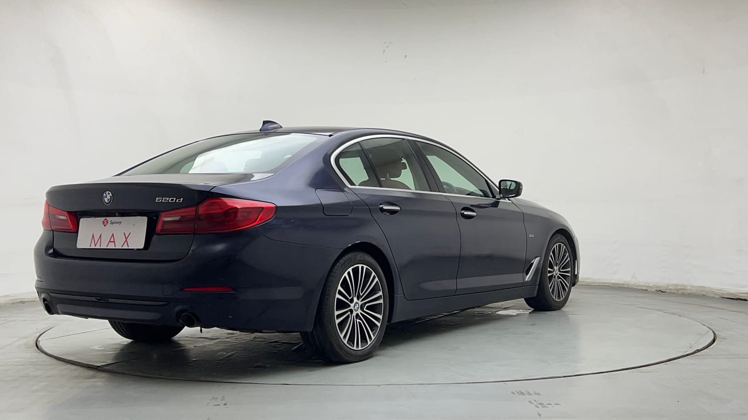 Used 2018 BMW 5 Series 520d Luxury Line Diesel Automatic exterior RIGHT REAR CORNER VIEW
