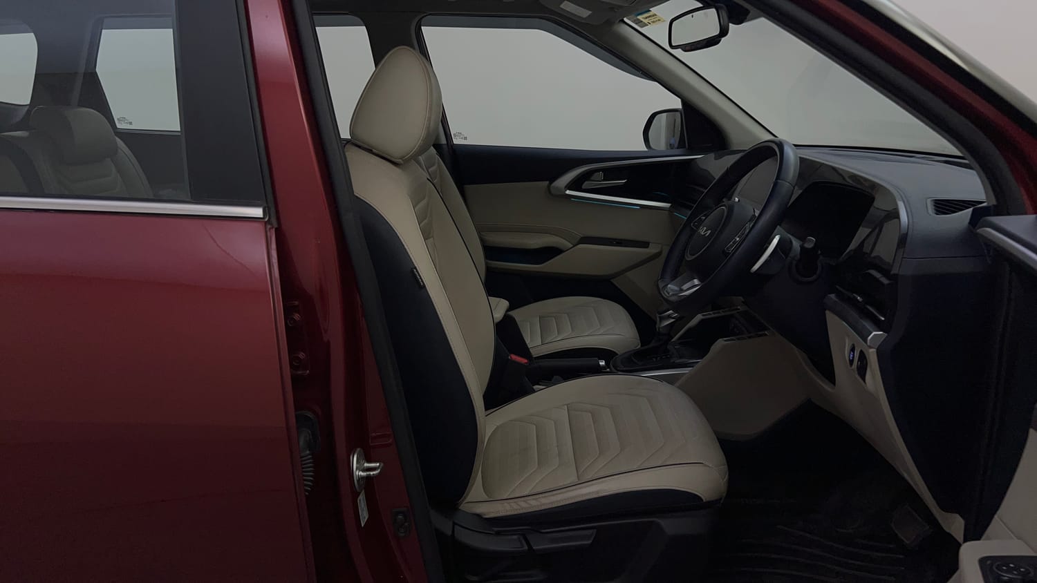 Used 2022 Kia Carens Luxury Plus 1.5 Diesel 6 STR Diesel Automatic interior RIGHT SIDE FRONT DOOR CABIN VIEW