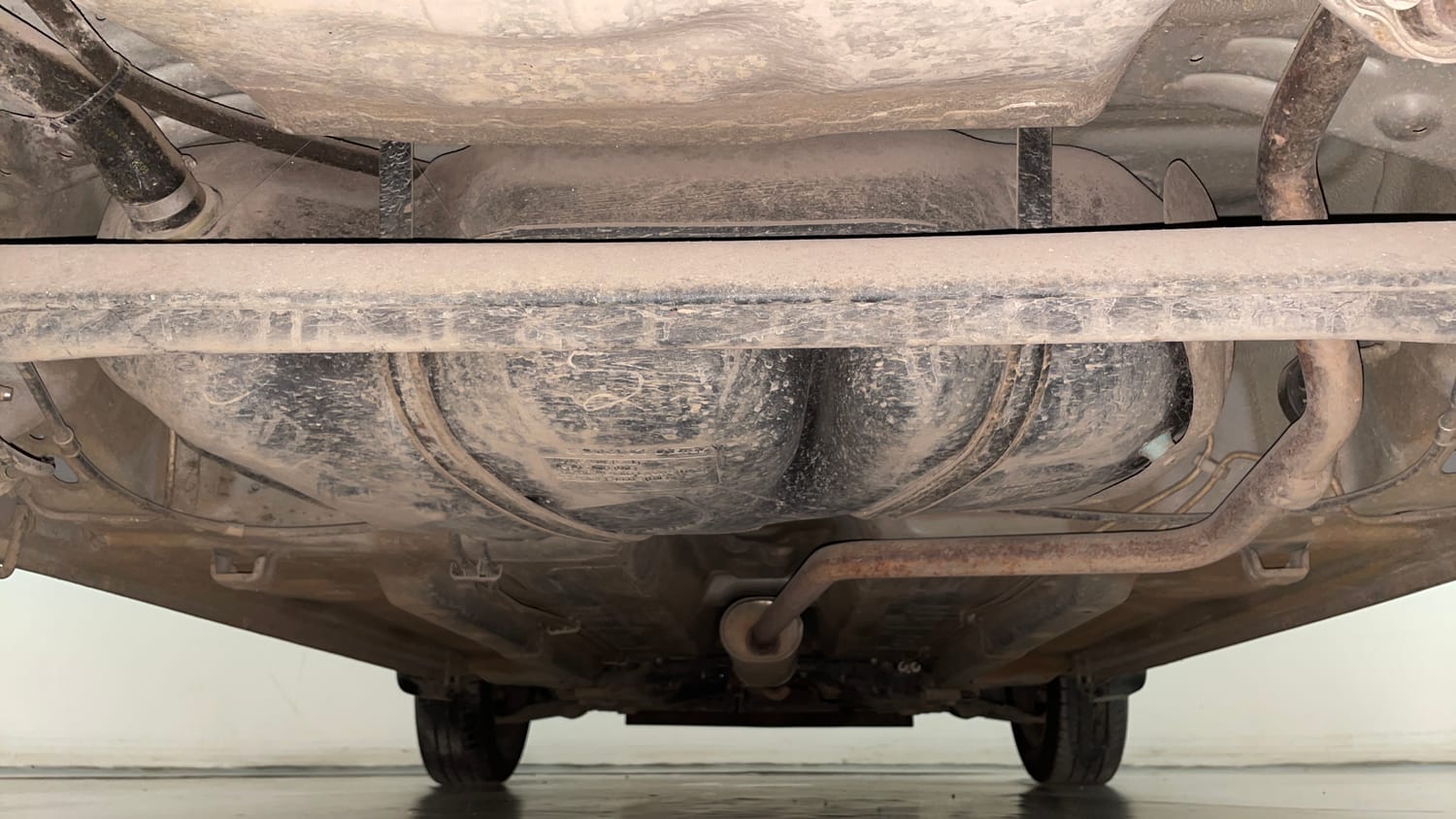 Used 2018 Maruti Suzuki Celerio VXi AMT Petrol Automatic extra REAR UNDERBODY VIEW (TAKEN FROM REAR)