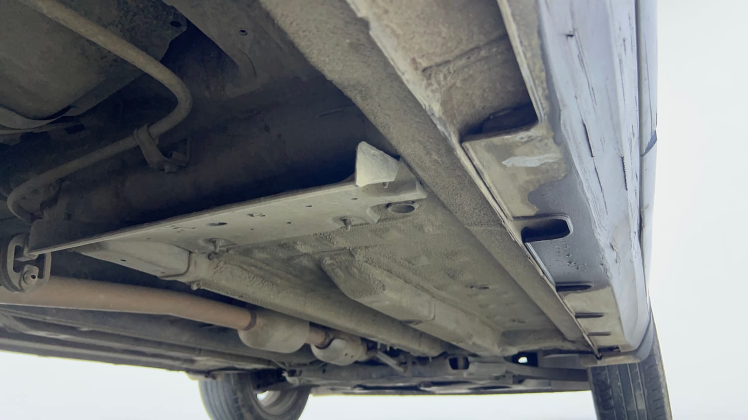 Used 2022 kia Seltos HTX 1.5 IVT Petrol Automatic extra REAR RIGHT UNDERBODY VIEW