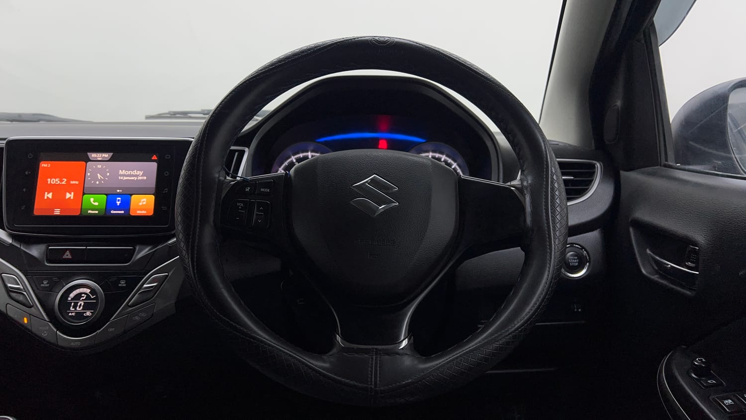 Used 2021 Maruti Suzuki Baleno Zeta Petrol Manual interior STEERING VIEW