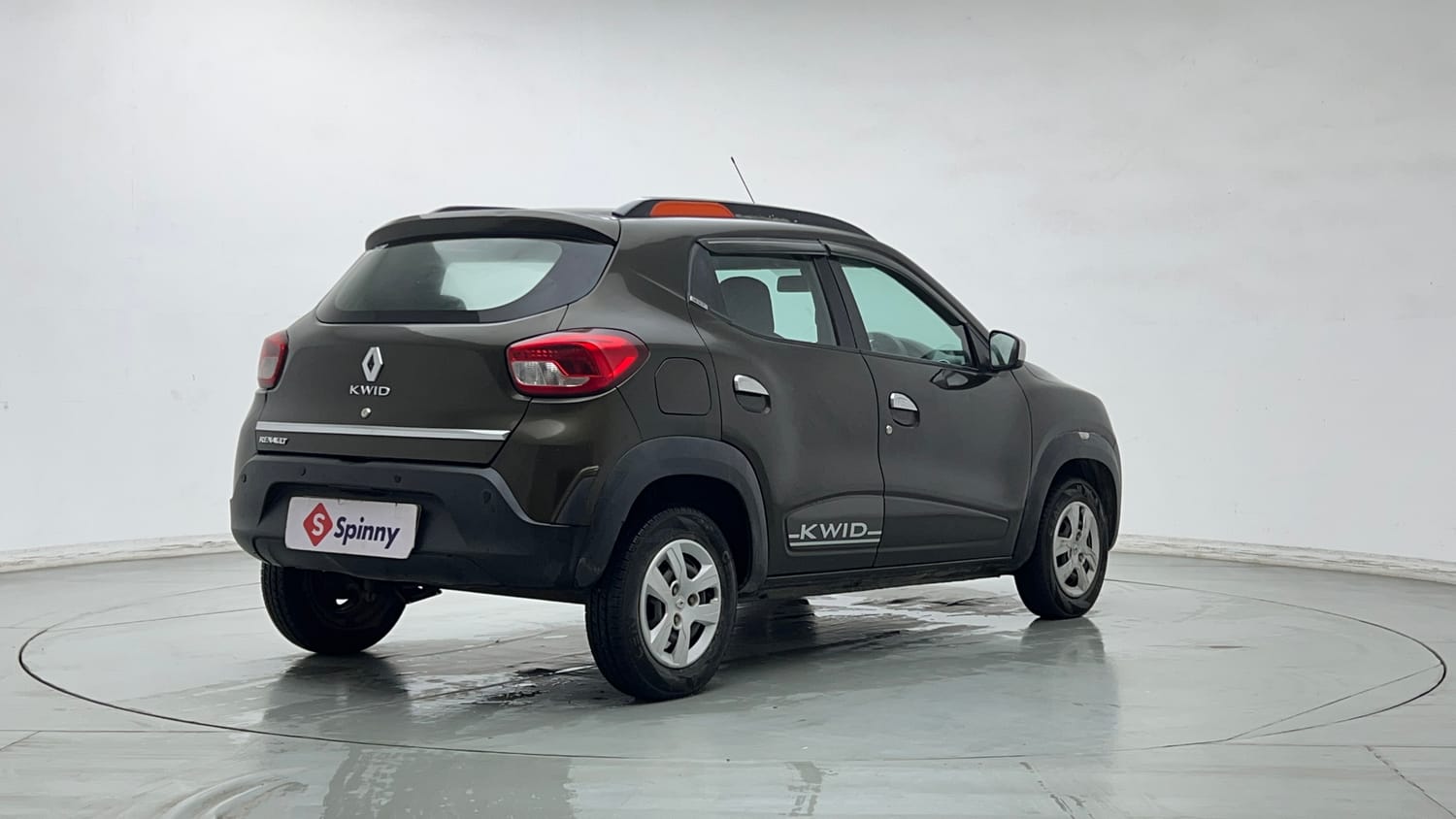 Used 2019 Renault Kwid RXT (O) 1.0 SCE Edition Petrol Manual exterior RIGHT REAR CORNER VIEW