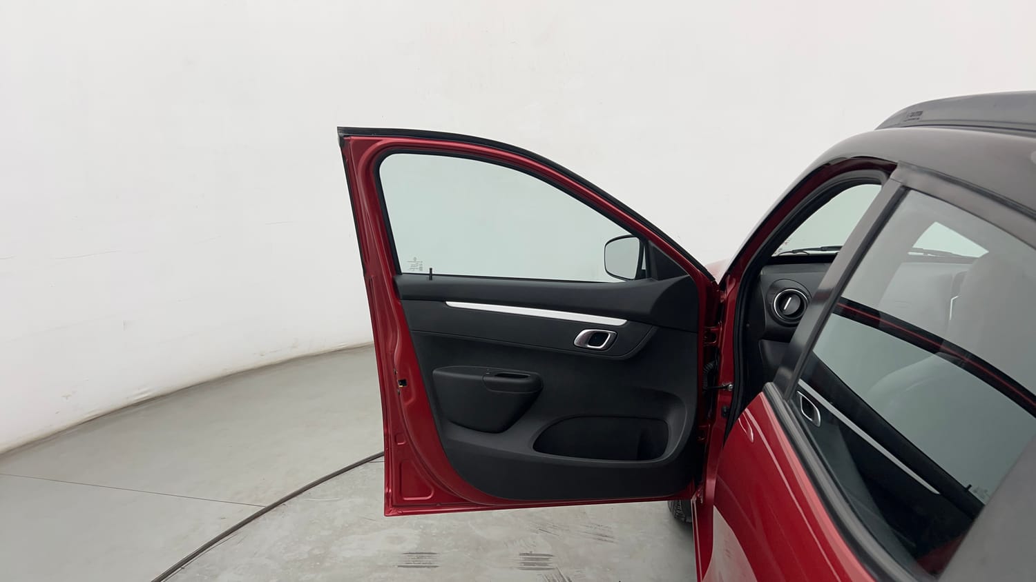 Used 2024 Renault Kwid CLIMBER 1.0 AMT Petrol Automatic interior LEFT FRONT DOOR OPEN VIEW