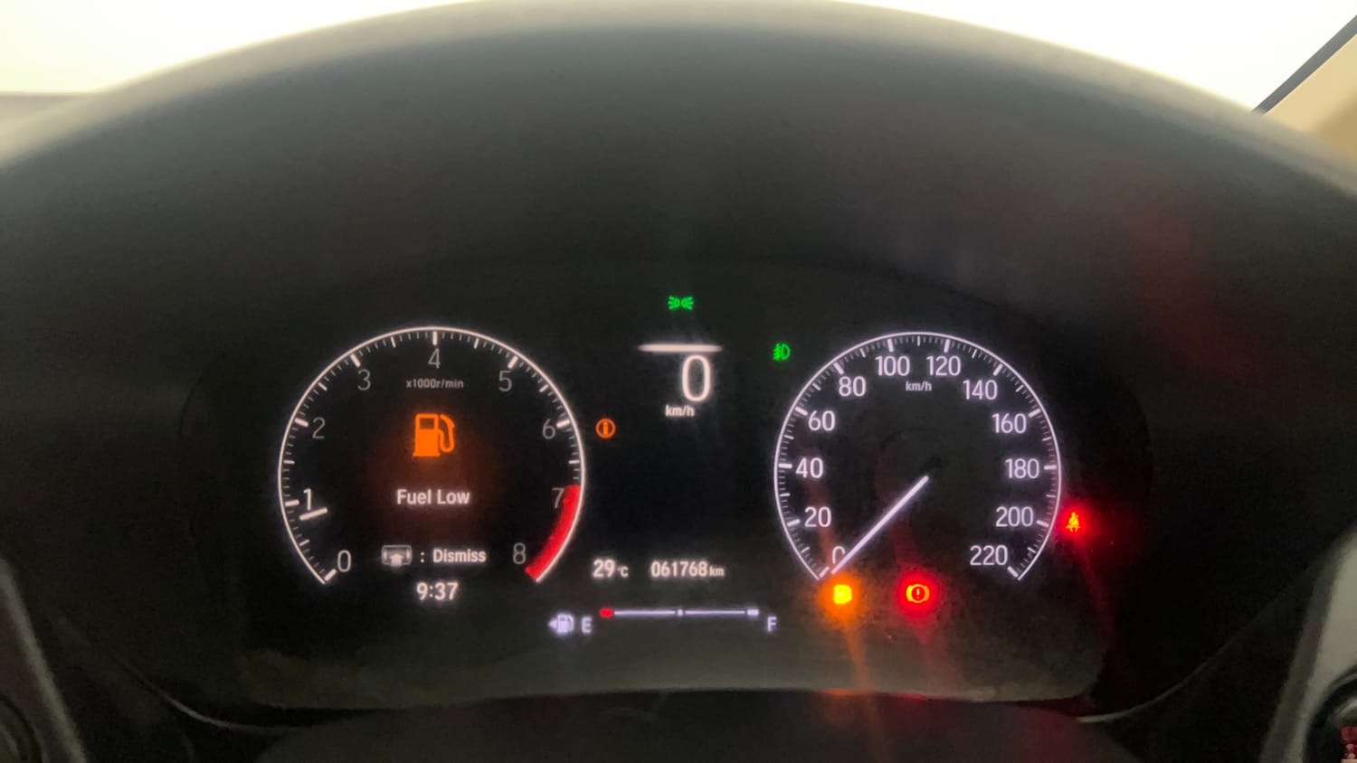 Used 2022 Honda City ZX Petrol Petrol Manual interior CLUSTERMETER VIEW