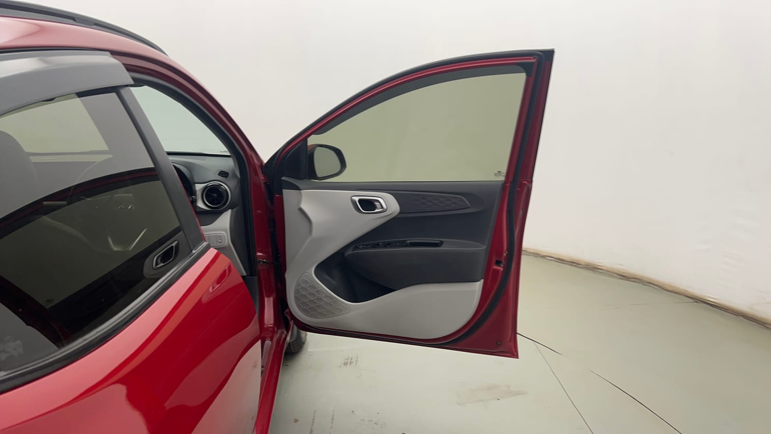 Used 2022 Hyundai Grand i10 Nios Sportz AMT 1.2 Kappa VTVT Petrol Automatic interior RIGHT FRONT DOOR OPEN VIEW