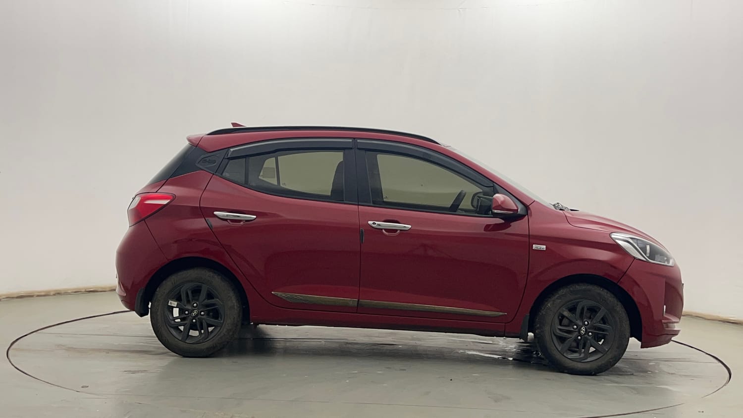 Used 2022 Hyundai Grand i10 Nios Sportz AMT 1.2 Kappa VTVT Petrol Automatic exterior RIGHT SIDE VIEW