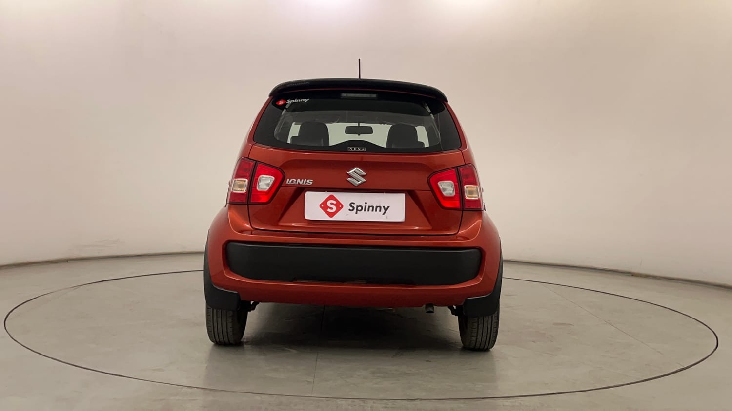 Used 2017 Maruti Suzuki Ignis Delta 1.2 AMT Petrol Automatic exterior BACK VIEW