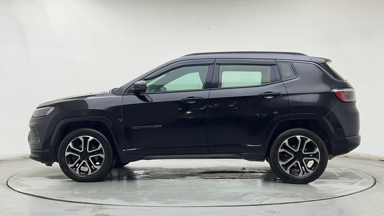 Used 2021 Jeep Compass Model S (O) Diesel 4x4 AT Diesel Automatic exterior LEFT SIDE VIEW
