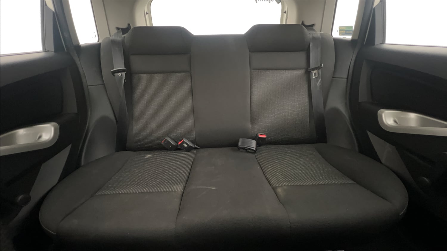 Used 2015 Ford Figo Duratec Petrol ZXI 1.2 Petrol Manual interior REAR SEAT CONDITION VIEW