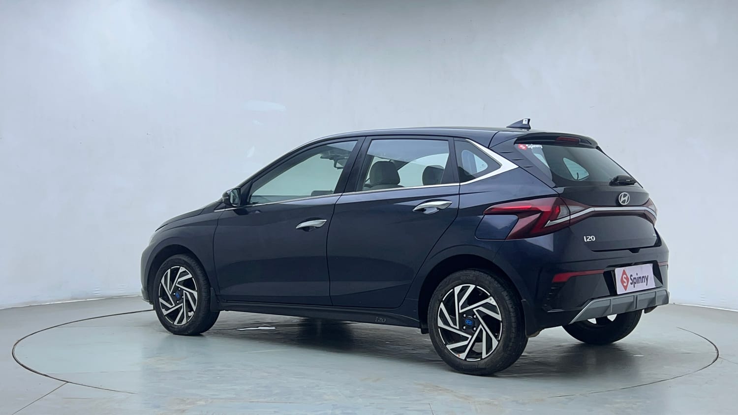 Used 2024 Hyundai New i20 Asta (O) 1.2 IVT Petrol Automatic exterior LEFT REAR CORNER VIEW