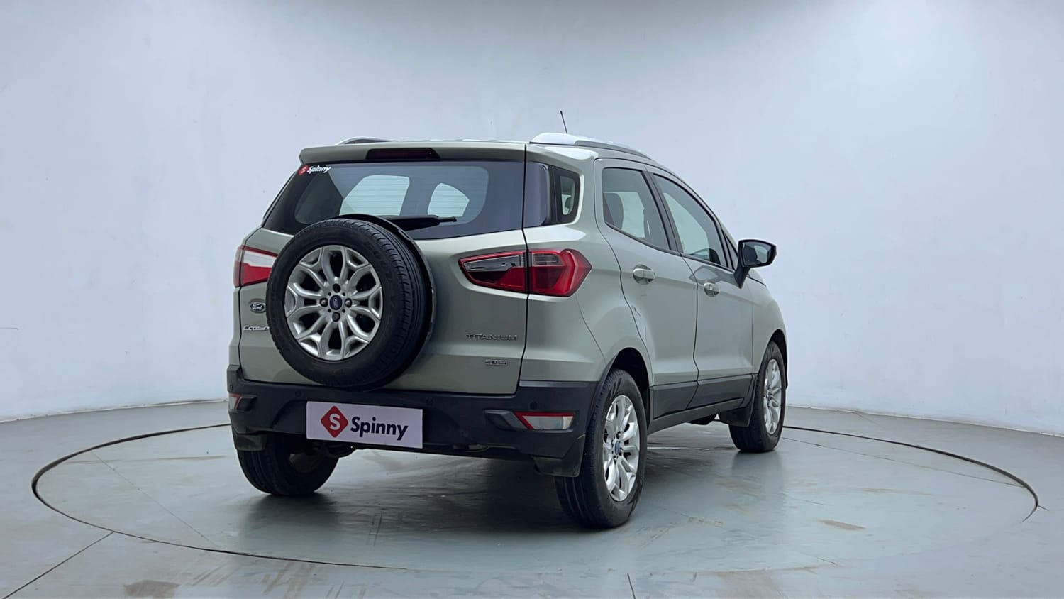 Used 2014 Ford EcoSport Titanium 1.5 TDCi Diesel Manual exterior RIGHT REAR CORNER VIEW