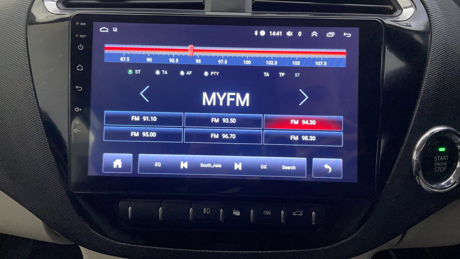Used 2023 Tata Tigor XZ CNG Cng Manual top_features Integrated (in-dash) music system