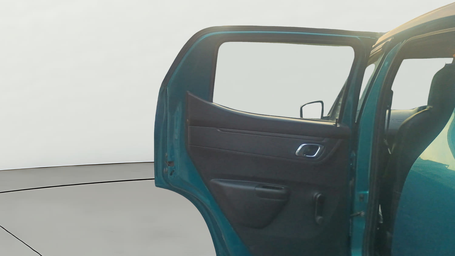 Used 2020 Renault Kwid RXT Petrol Manual interior LEFT REAR DOOR OPEN VIEW