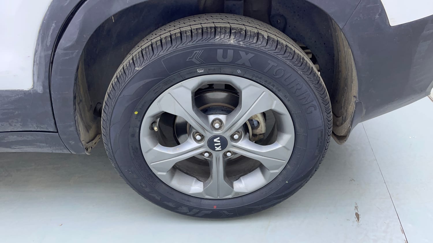 Used 2020 Kia Seltos HTK Plus 1.5 Diesel Diesel Manual tyres LEFT REAR TYRE RIM VIEW
