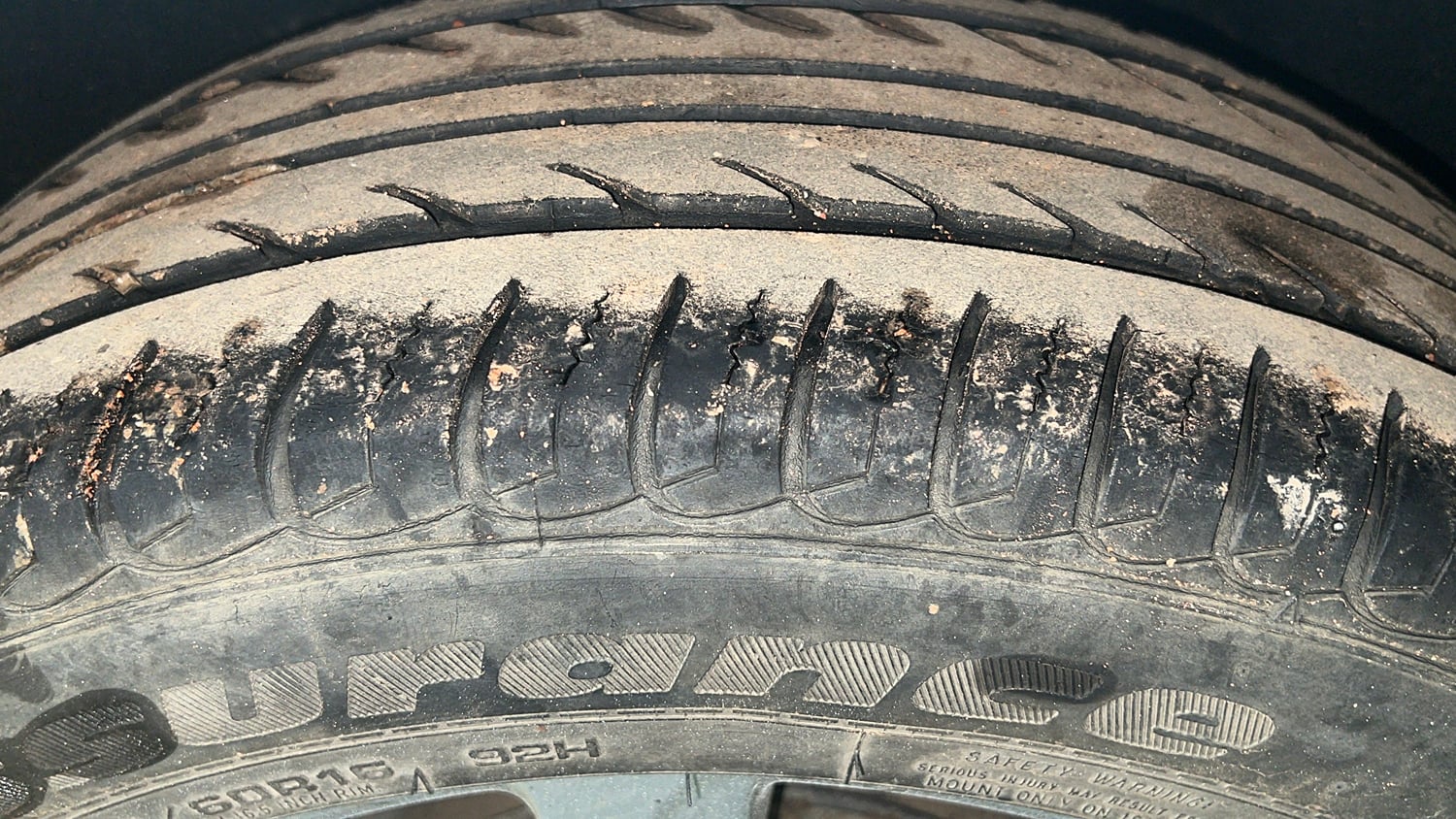 Used 2019 Ford EcoSport Titanium 1.5L Ti-VCT Petrol Manual tyres LEFT REAR TYRE TREAD VIEW