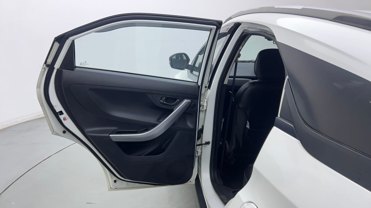 Used 2023 Tata Nexon XM S Petrol + CNG(Outside Fitted) Cng Manual interior LEFT REAR DOOR OPEN VIEW