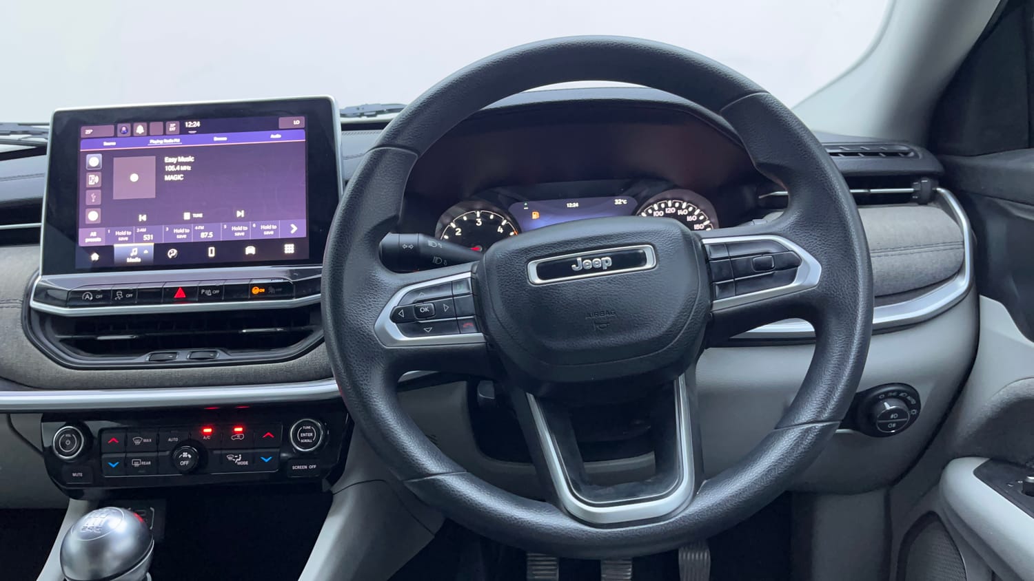 Used 2021 Jeep Compass Longitude (O) 2.0 Diesel Diesel Manual interior STEERING VIEW