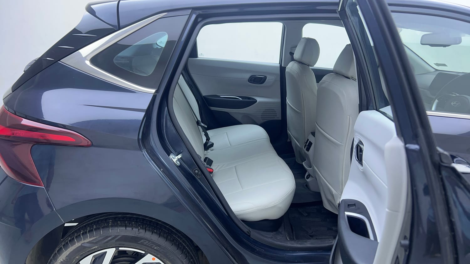 Used 2024 Hyundai New i20 Asta (O) 1.2 IVT Petrol Automatic interior RIGHT SIDE REAR DOOR CABIN VIEW