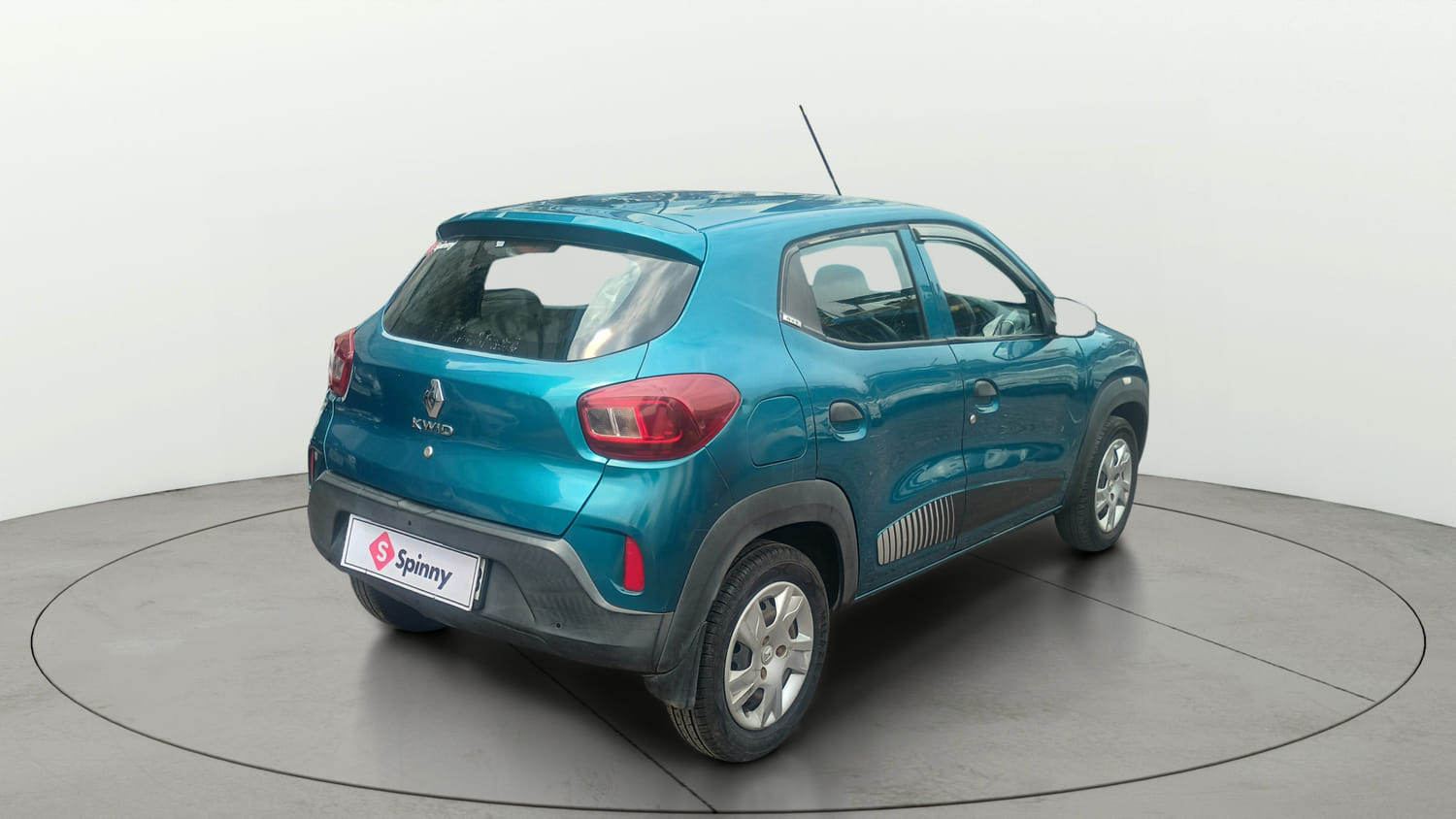 Used 2020 Renault Kwid RXT Petrol Manual exterior RIGHT REAR CORNER VIEW