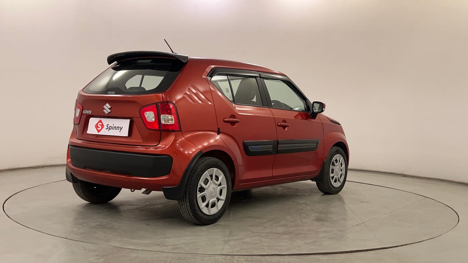 Used 2017 Maruti Suzuki Ignis Delta 1.2 AMT Petrol Automatic exterior RIGHT REAR CORNER VIEW