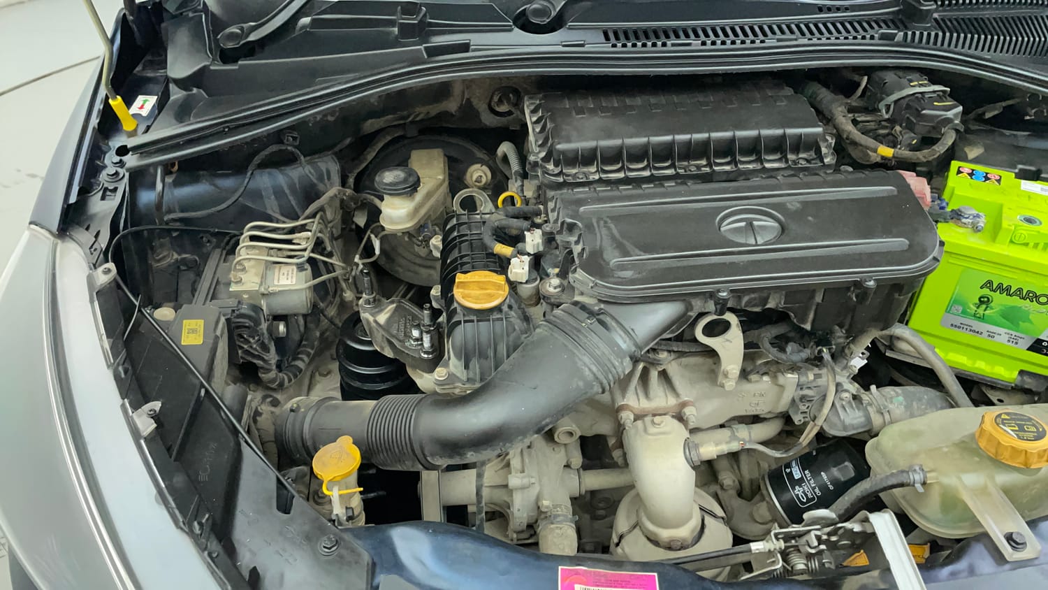 Used 2023 Tata Tigor XZ CNG Cng Manual engine ENGINE RIGHT SIDE VIEW
