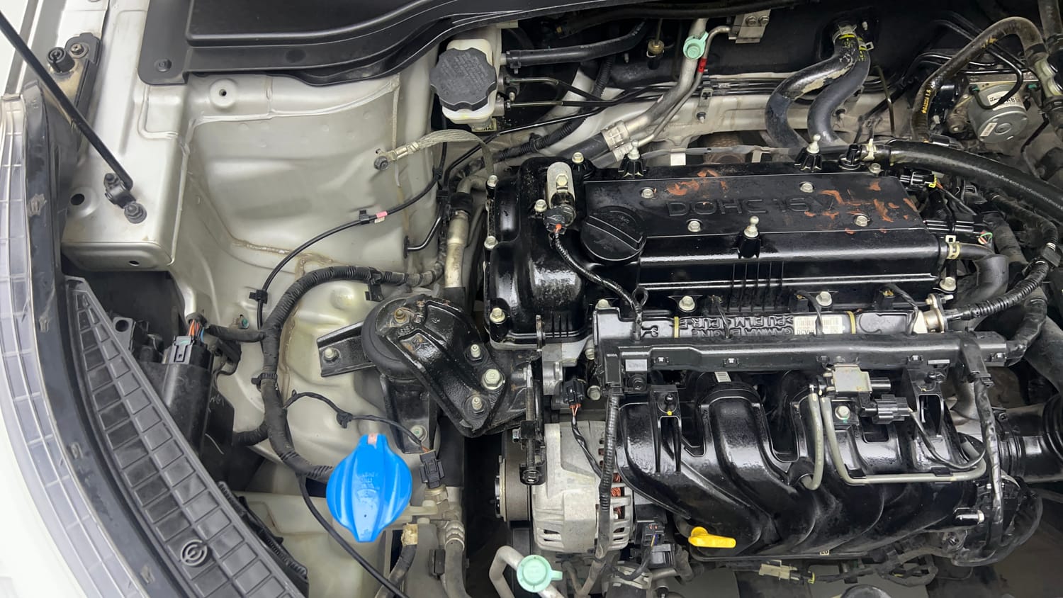 Used 2015 Hyundai Creta 1.6 SX Plus Petrol Petrol Manual engine ENGINE RIGHT SIDE VIEW