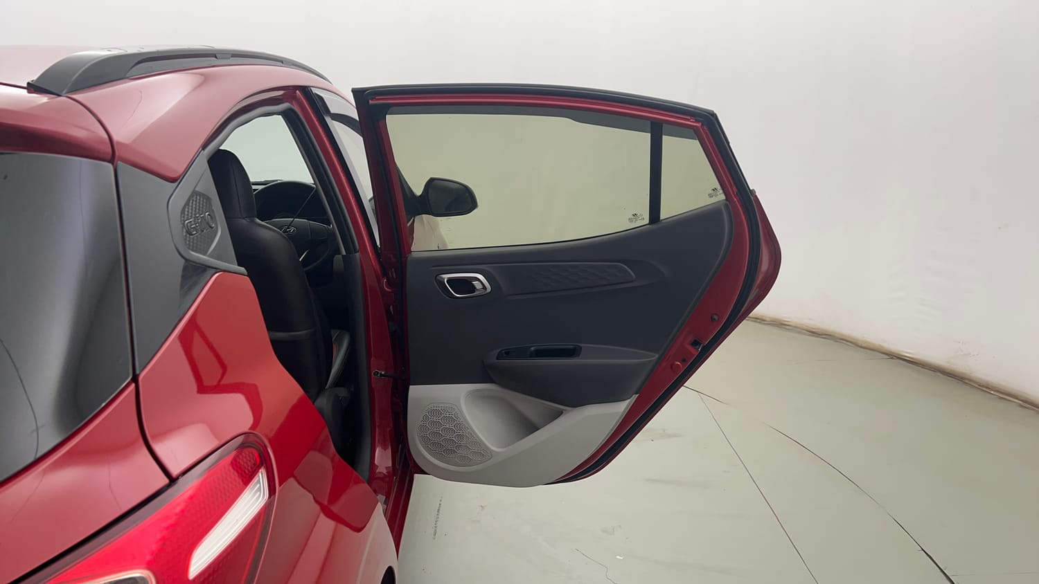 Used 2022 Hyundai Grand i10 Nios Sportz AMT 1.2 Kappa VTVT Petrol Automatic interior RIGHT REAR DOOR OPEN VIEW