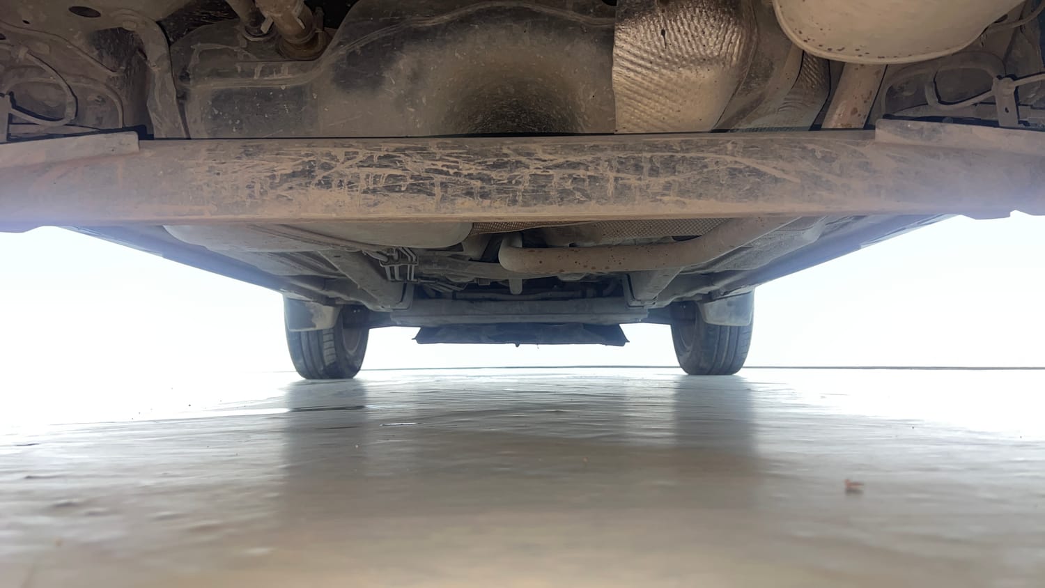 Used 2014 Ford EcoSport Titanium 1.5 TDCi Diesel Manual extra REAR UNDERBODY VIEW (TAKEN FROM REAR)