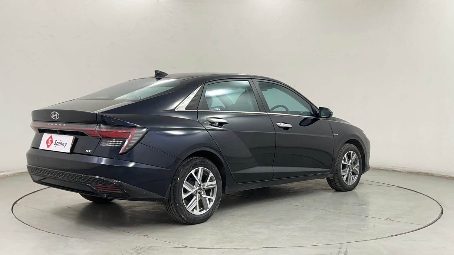 Used 2023 Hyundai Verna SX (O) 1.5 Petrol IVT Petrol Automatic exterior RIGHT REAR CORNER VIEW