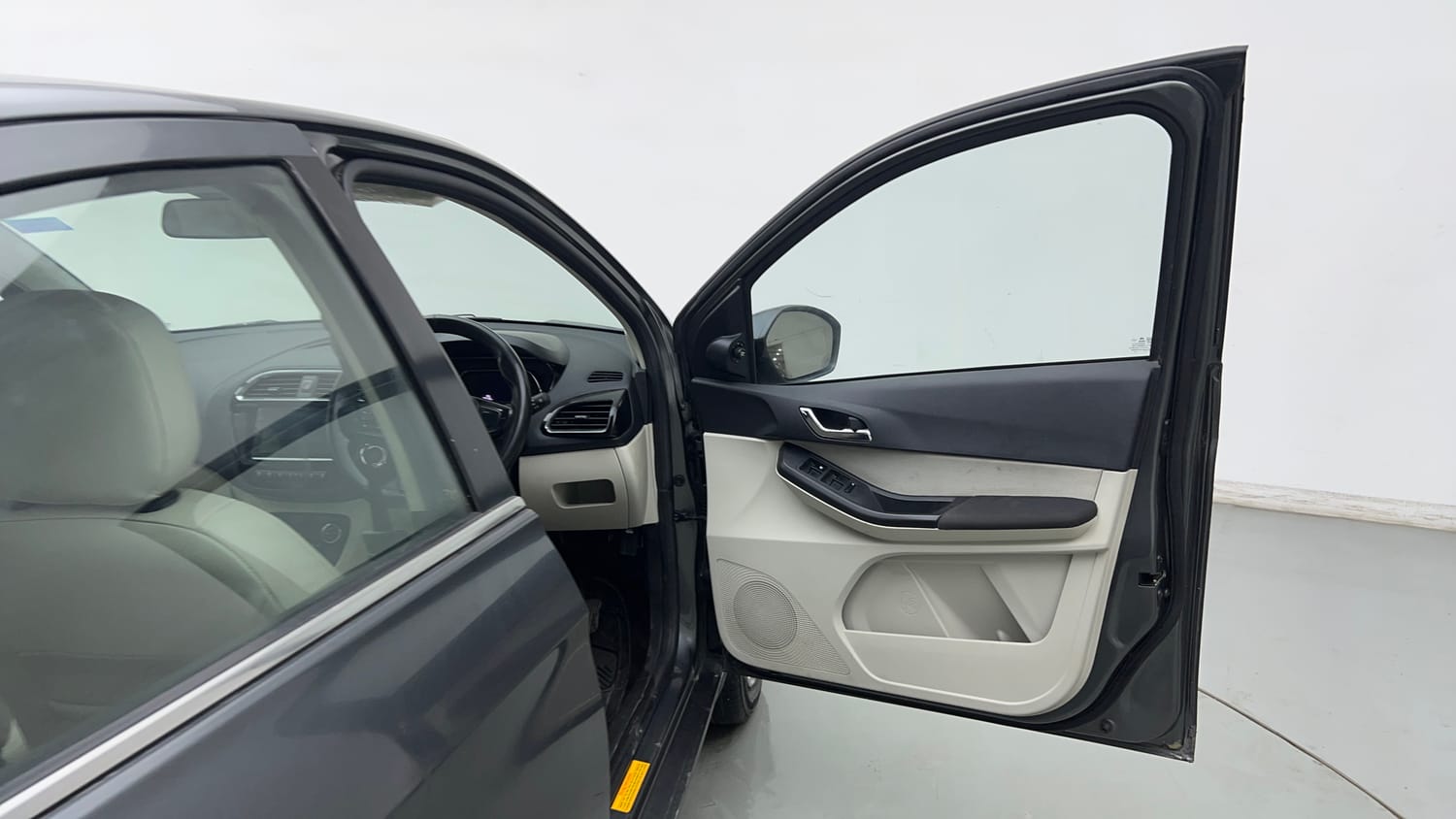 Used 2024 Tata Tigor XZA Plus iCNG Cng Automatic interior RIGHT FRONT DOOR OPEN VIEW
