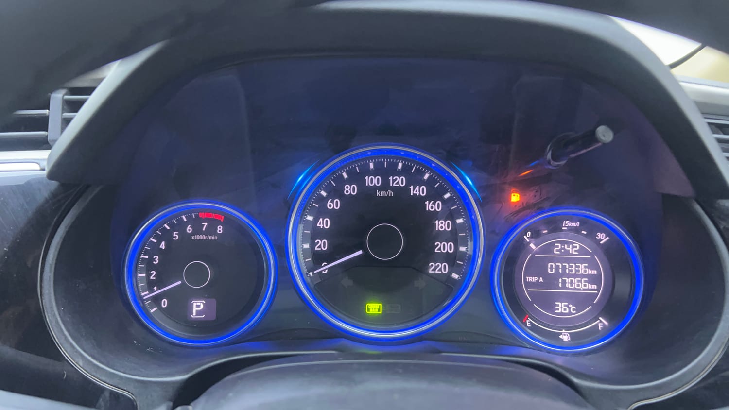 Used 2016 Honda City VX CVT Petrol Automatic interior CLUSTERMETER VIEW