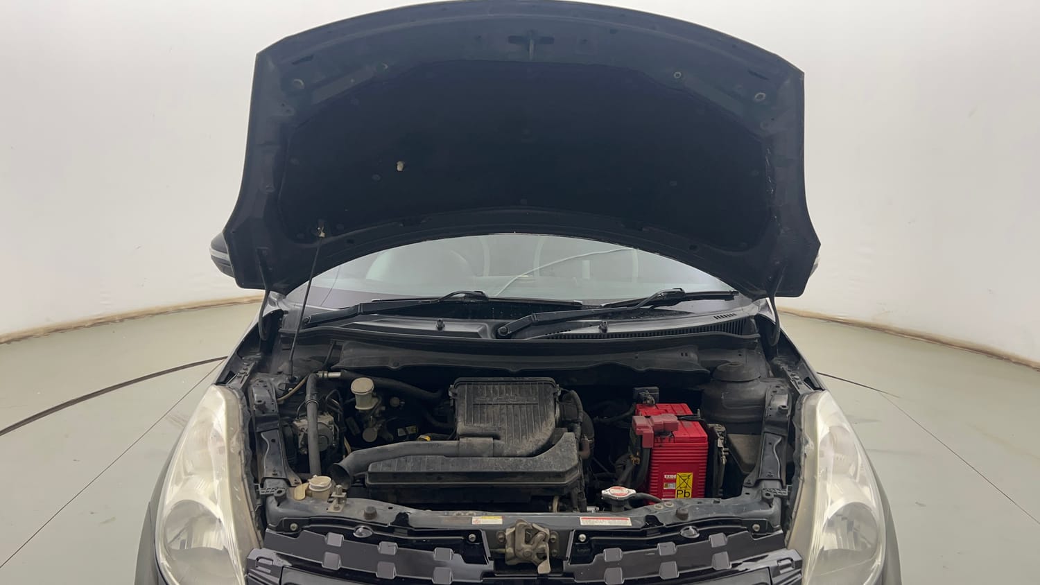 Used 2016 Maruti Suzuki Swift VXi Petrol Manual engine ENGINE & BONNET OPEN FRONT VIEW