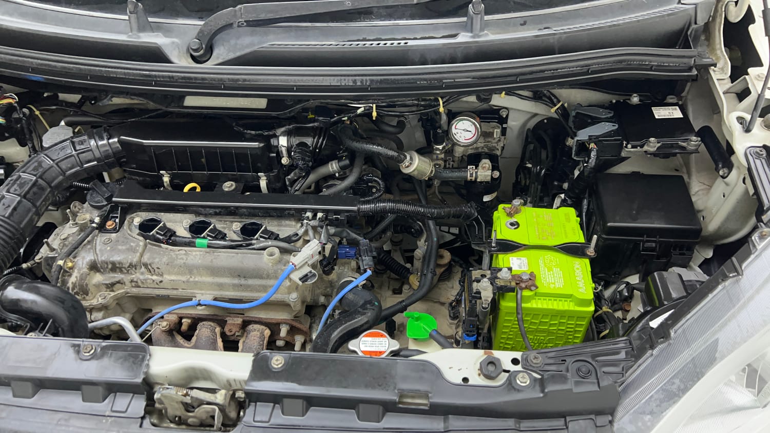 Used 2020 Maruti Suzuki Wagon R LXi 1.0 CNG Cng Manual engine ENGINE LEFT SIDE VIEW