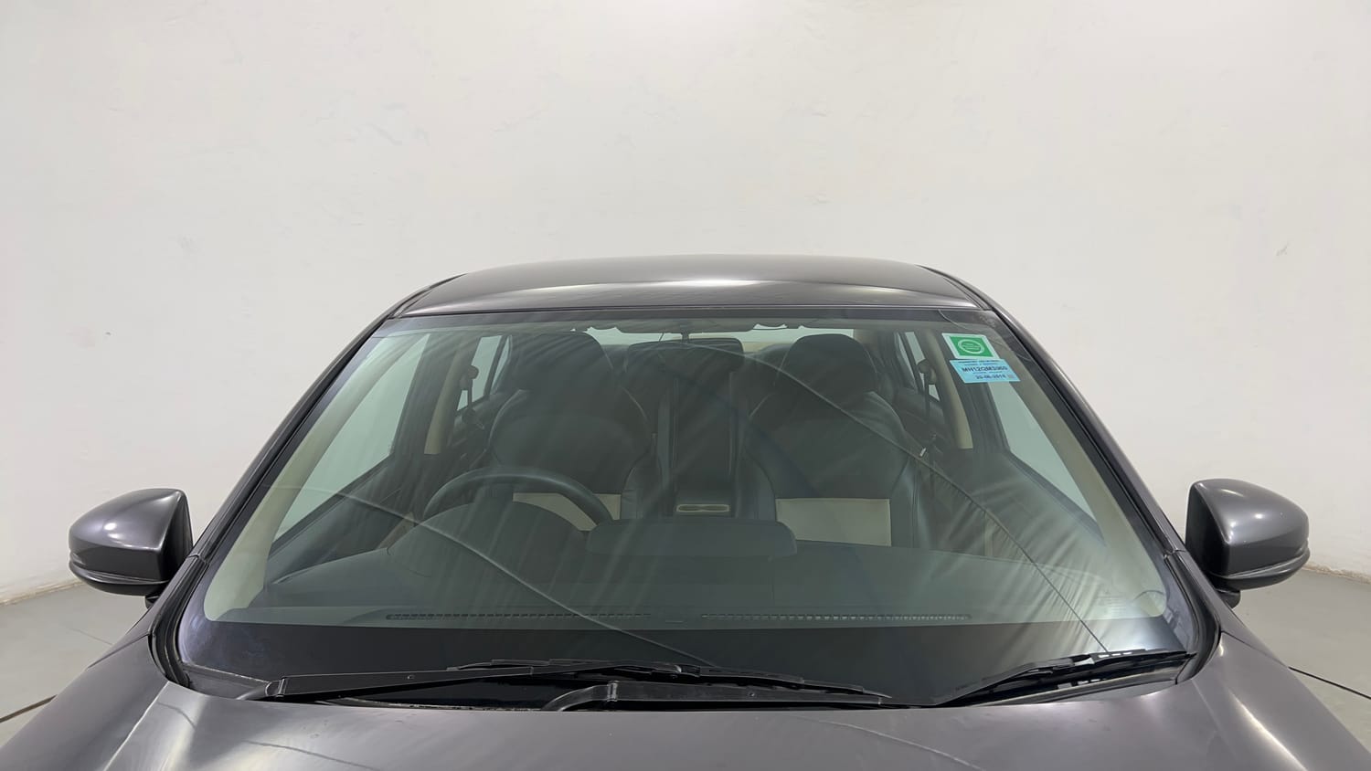 Used 2018 Honda Amaze 1.2 S CVT Petrol Petrol Automatic exterior FRONT WINDSHIELD VIEW